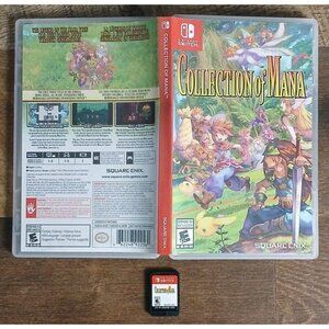 Collection of Mana (Nintendo Switch, 2019) Complete CIB - Tested